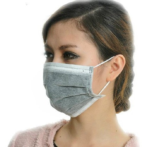 Masque auriculaire Surefit au charbon 50 pièces EL-C3