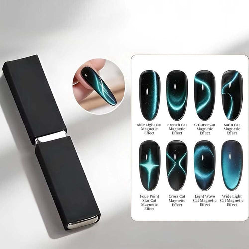 Outil Magnétique pour Ongles Œil de Chat à Double Embout Ruban 03103