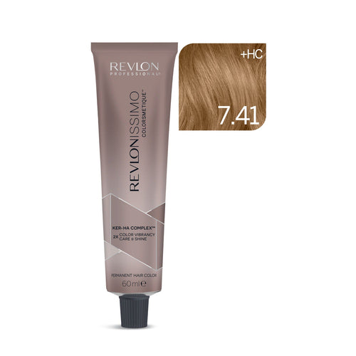 Revlon Revlonissimo HC 7.41 Blond Cendré Châtain Moyen