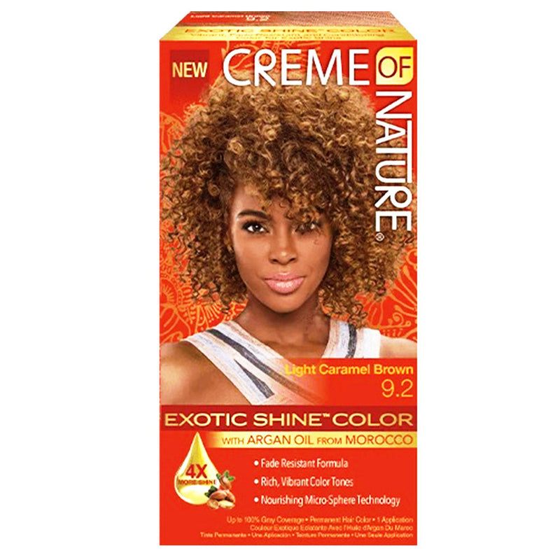 Creme Of Nature Exotic Shine Color 9.2 Châtain Caramel Clair06266