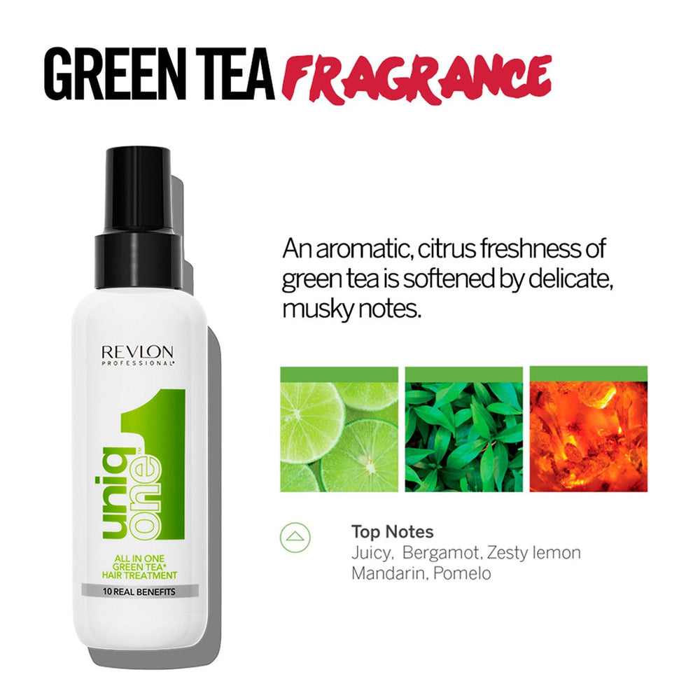 Revlon Uniq One Soin Cheveux 150ml Parfum Thé Vert 09667