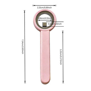 Bague de puissance magnétique pour yeux de chat évidés 3 secondes rose 10083