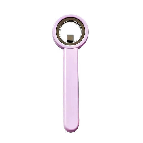 3-Second Hollow Cat Eye Power Ring Magnet Purple 10085