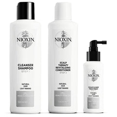 Nioxin1 Kit Cheveux Naturels Amincis Hydratation Légère 88704