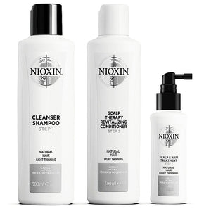 Nioxin1 Natural Hair Light Thinning Light Moisture Kit 88704