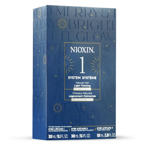 Nioxin1 Kit Cheveux Naturels Amincis Hydratation Légère 88704