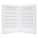 Cre8tion PMMA Material Tips 120 Couleurs Présentoir Livre 10335