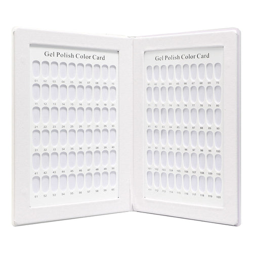 Cre8tion PMMA Material Tips 120 Colors Display Book 10335