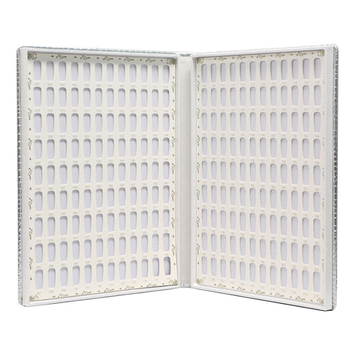 Cre8tion Livre de présentation en papier 216 couleurs Argent 10365