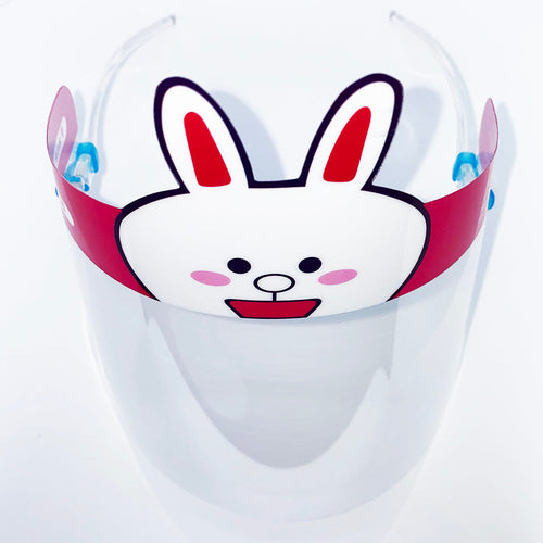 Child Face Shield With Character Banner 10432