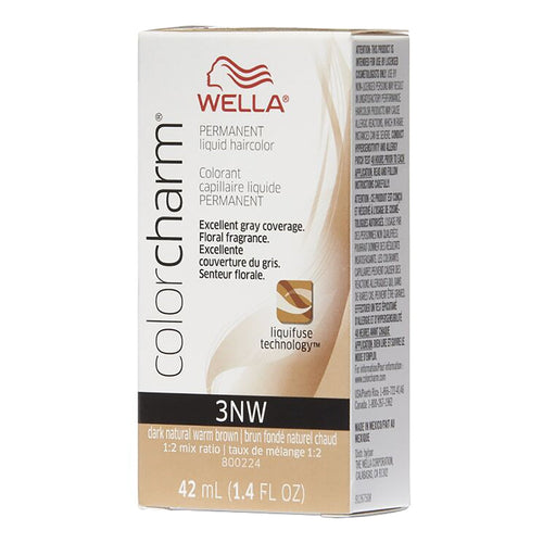 Wella Color Charm 3NW Dark Natural Warm Brown 1.4 oz 10542