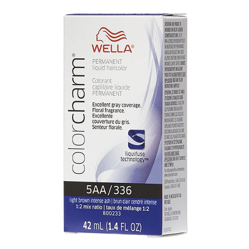 Wella Color Charm 5AA/336 Châtain Clair Cendre Intense 1,4 oz10572