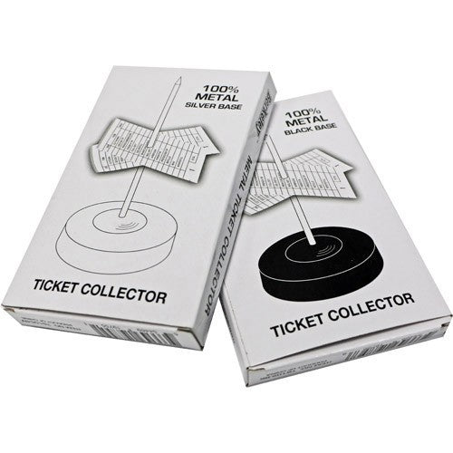 Collecteur de tickets en métal - Base noireTB105-BK
