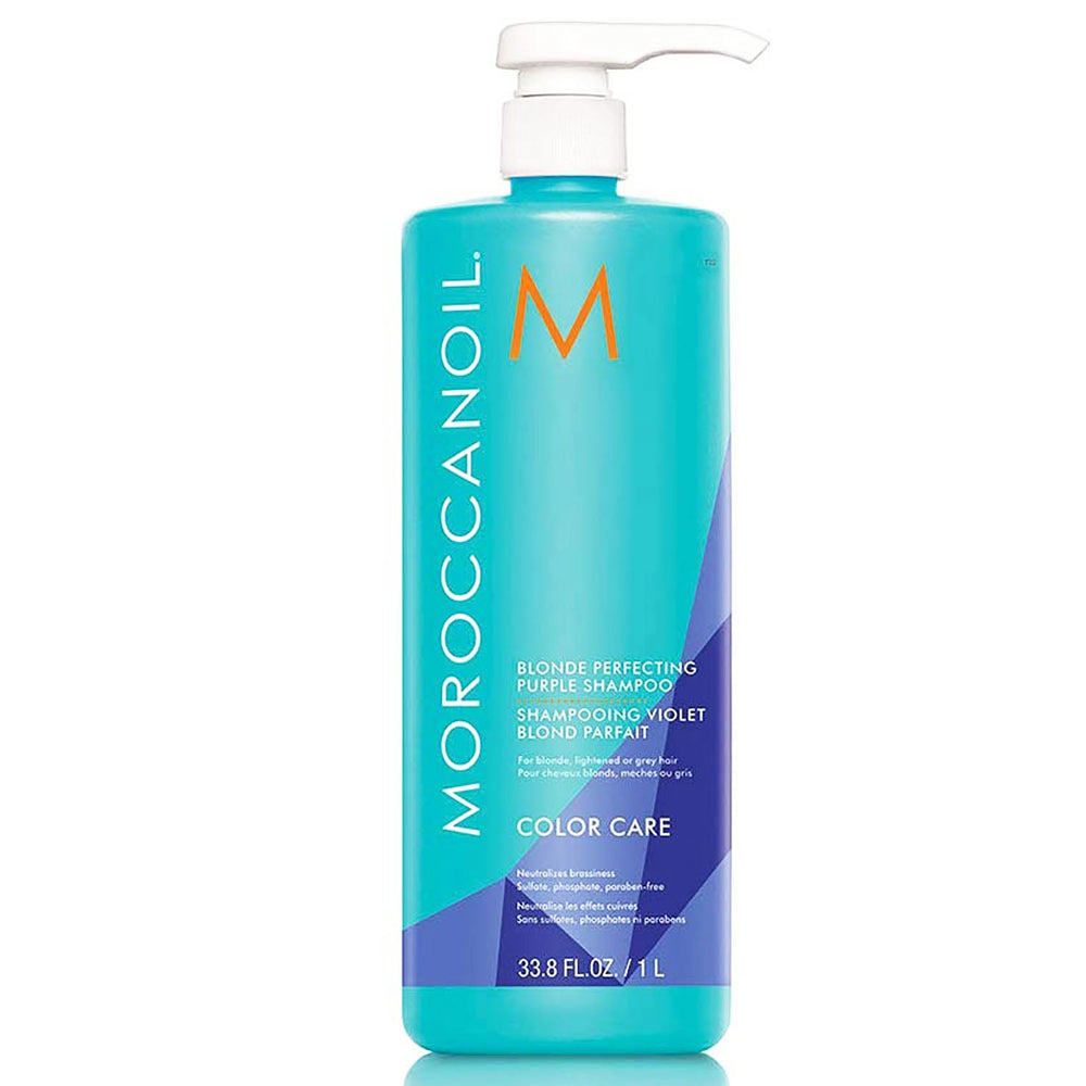 Moroccanoil Shampooing Violet Perfecteur de Blond 1 L CBPPS3 14002