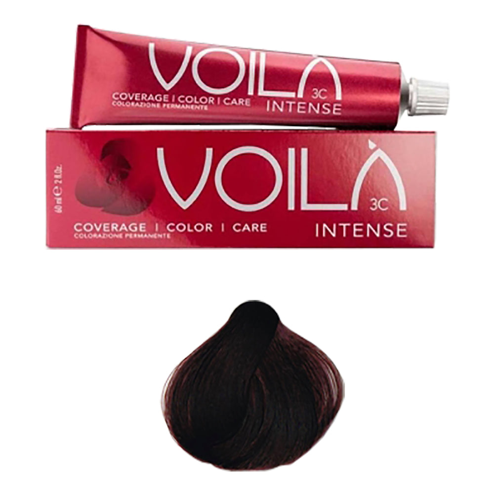Voila 3C Intense 60 ml - #4.55 Châtain Moyen Acajou Intense 17122