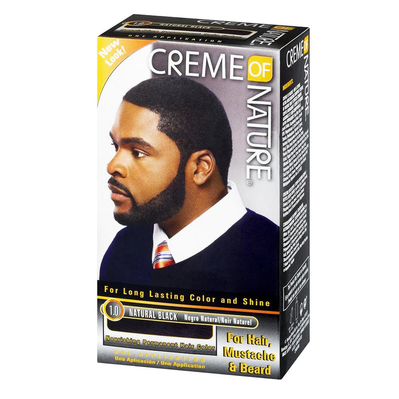Crème Of Nature Cheveux, Moustache et Barbe 1.0 Noir Naturel 18014