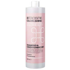 Intercosmo Color&Shine Shampooing Fixateur de Couleur 1000 ml - 18372