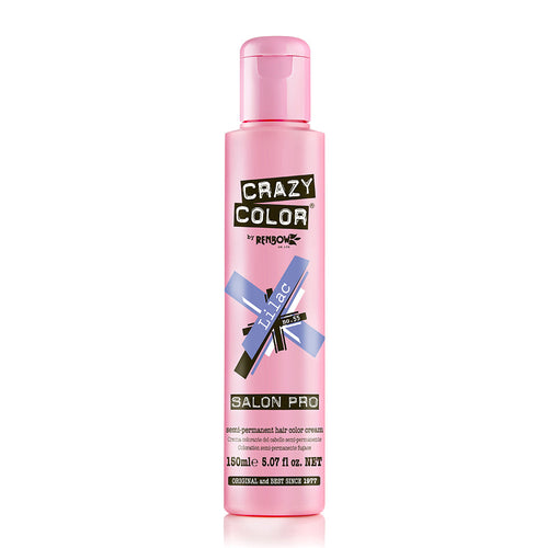 Crème Colorante Capillaire Crazy Color 55 Lilas 150 ml 003512