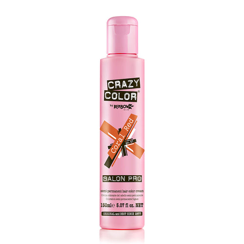 Crazy Color Crème Colorante Cheveux 57 Rouge Corail 150ml 003514