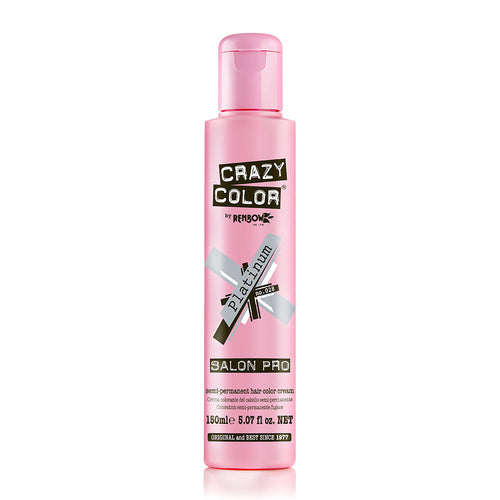 Crazy Color Crème Colorante Cheveux 028 Platine 150ml 003537