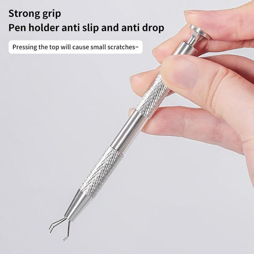Multifunctional Stainless Steel Nail Tweezer Clip 19334