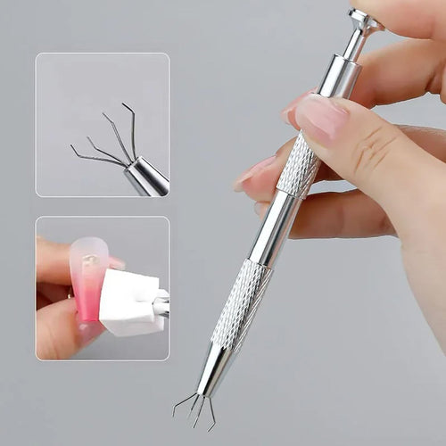 Multifunctional Stainless Steel Nail Tweezer Clip 19334