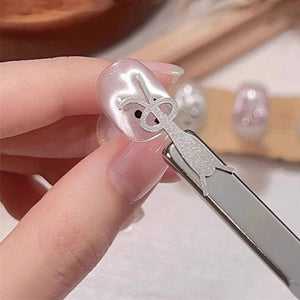 Cute Rabbit Shaped Cat Eye Magnet Set 21050