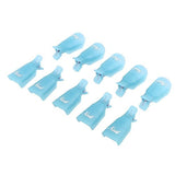 Berkeley Clips de Retrait (Soak-Off) Bleu sarcelle clair 10 pièces NW210-TE
