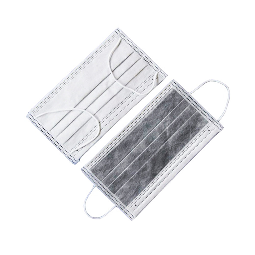 Masque innovant 4 épaisseurs anti-poussière 50 pièces gris