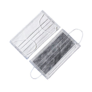 Masque innovant 4 épaisseurs anti-poussière 50 pièces gris