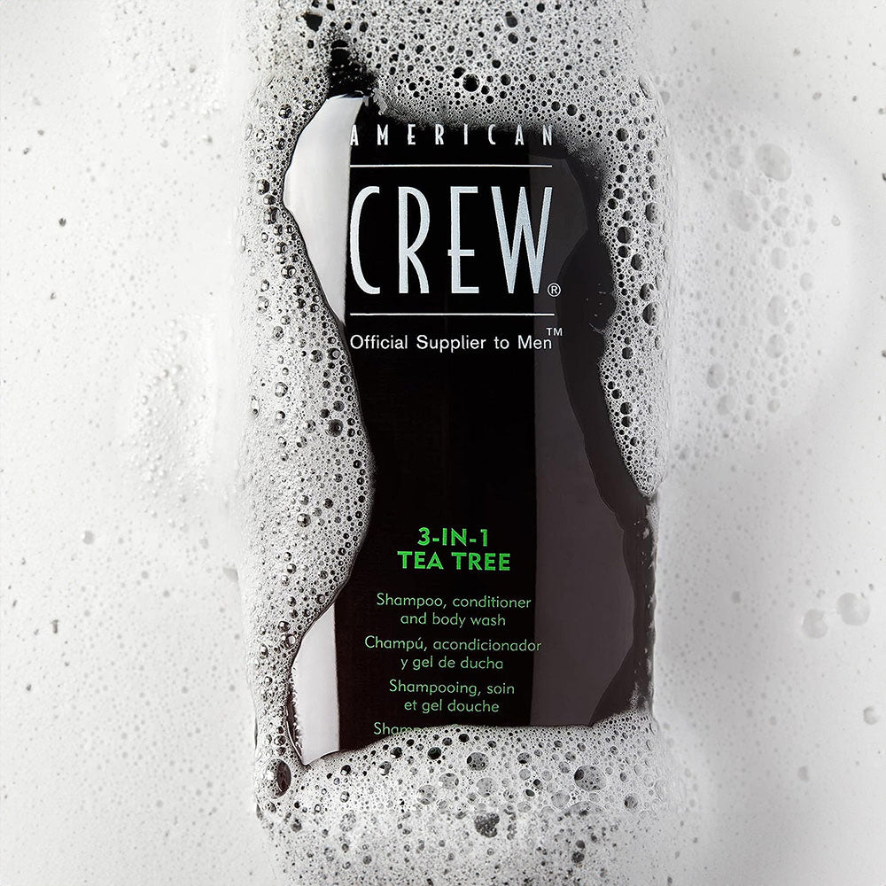 American Crew 3-EN-1 Shampoing Arbre à Thé 1L/33.8 oz 22306