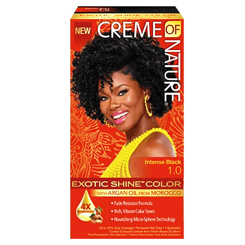 Coloration Éclat Exotique Crème Of Nature - 1.0 Noir Intense 23267