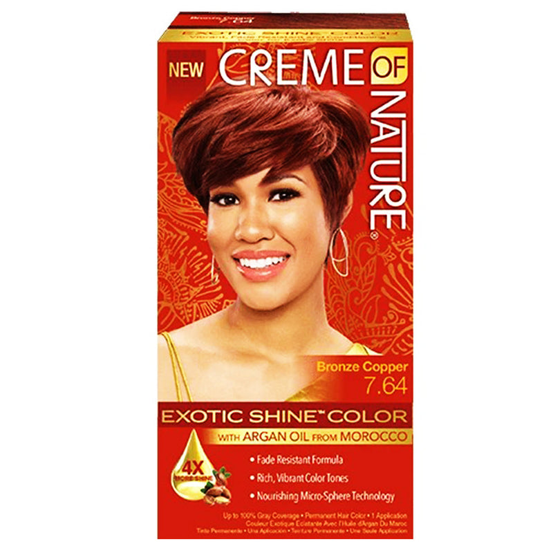 Crème Of Nature Couleur Éclat Exotique 7.64 Bronze Cuivré 23269