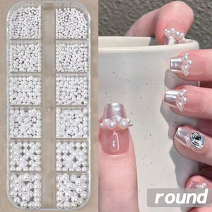 Mini Perles de Caviar Décorations d'Ongles 24516
