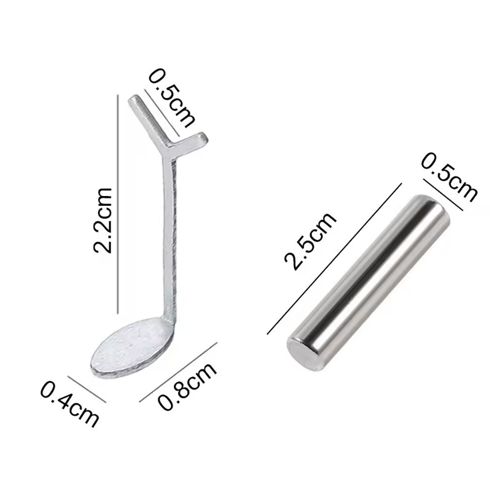3D Heart Shaped Cat Eye Nail Magnet Set 25915