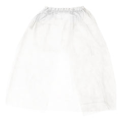 Silk -B Disposable Gown One Size Fits All 10PK White 26207