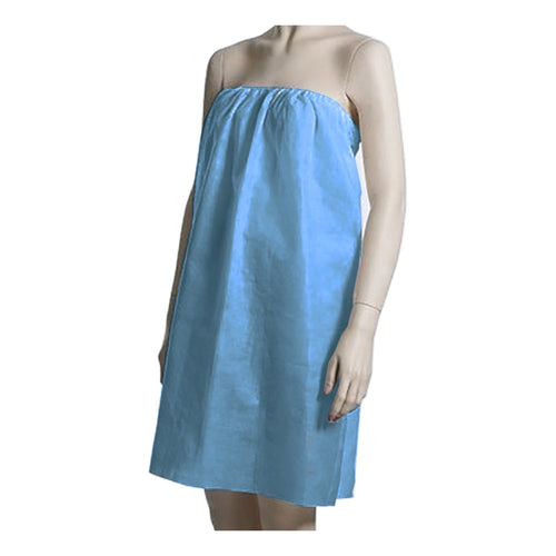Blouse jetable Silk -B Taille Unique Lot de 10 Bleues 26199