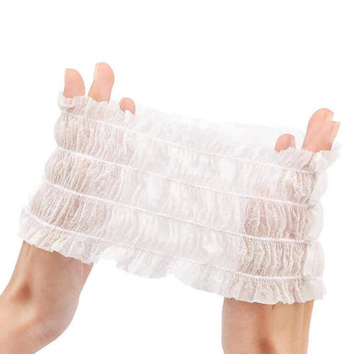 Serre-tête élastique jetable Silk B 100 pcs 11cm x 35cm 26228