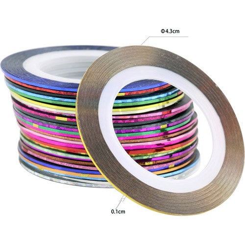 Rouleau de ruban adhésif pour nail art - 0,5 mm - Vert #NA265-GN
