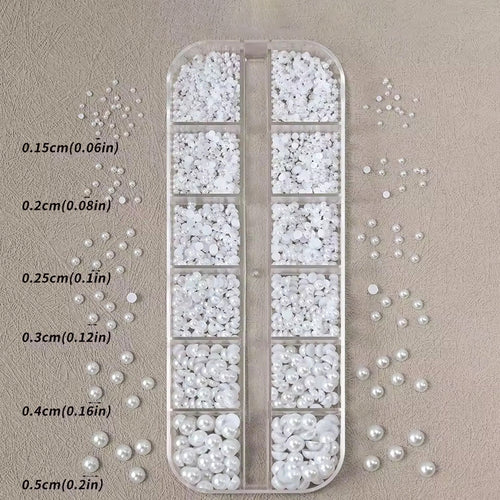 Mini Caviar Pearl Beads Nail Art Decorations 31705