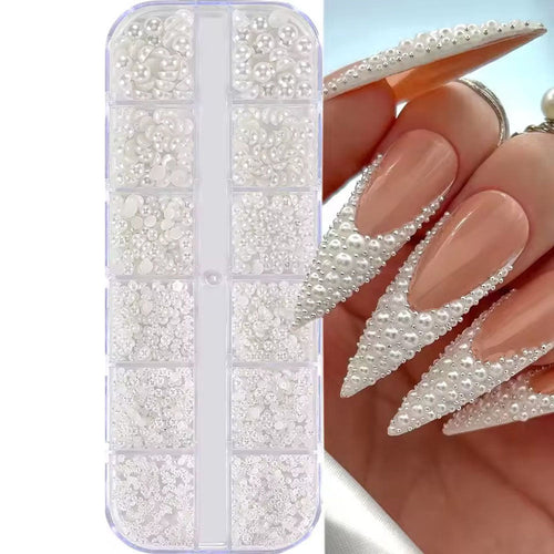 Mini Caviar Pearl Beads Nail Art Decorations 31705