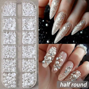 Mini perles de caviar pour décoration d'ongles 31705