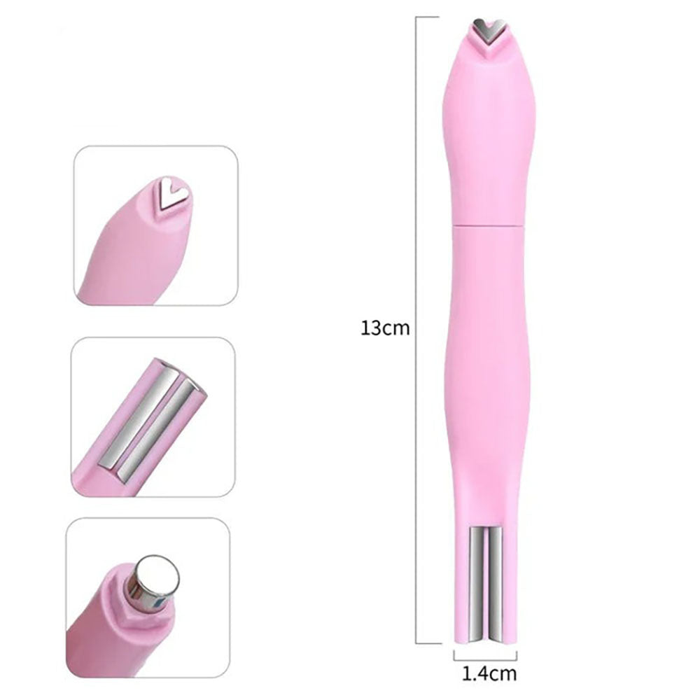 3-en-1 Aimant Oeil de Chat Cœur d'Amour 3D Rose 33614