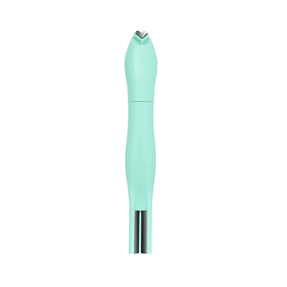 Aimant œil-de-chat 3D en forme de cœur 3-en-1 bleu 34020