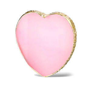 Palette de mélange pour Nail Art en forme de cœur rose 34620