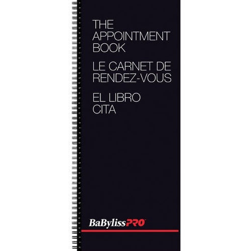 BaBylissPRO Le carnet de rendez-vous 2 colonnes - BESAPTBK2UCC