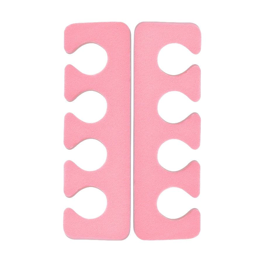 Écarteurs d'orteils Berkeley 9 mm Mousse souple EVA 10 paires -TS401-Rose