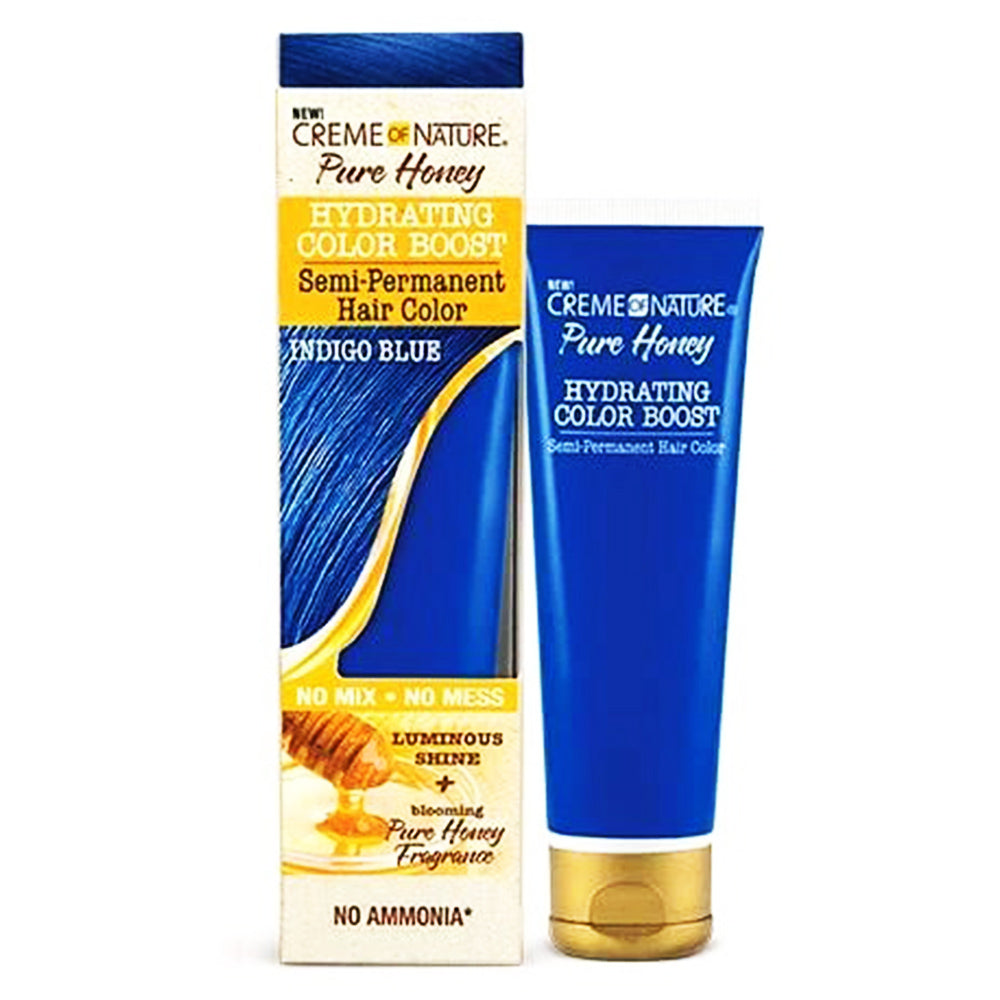 Creme Of Nature Coloration Cheveux 3 oz Bleu Indigo 46504