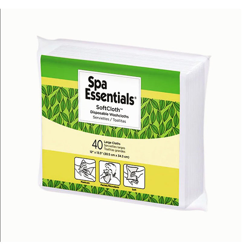 Lingettes multi-usages douces Spa Essentials, 40 unités, nº 48929