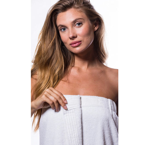 Peignoir de douche Silver Star Spa, fermeture Velcro, taille L, 17570